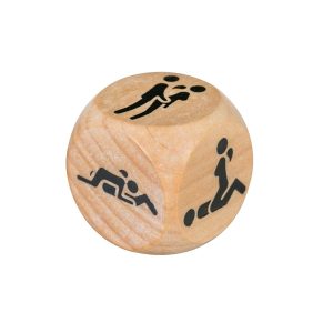 Дерев'яний кубик з позами adrien lastic dice sexy (1 шт)