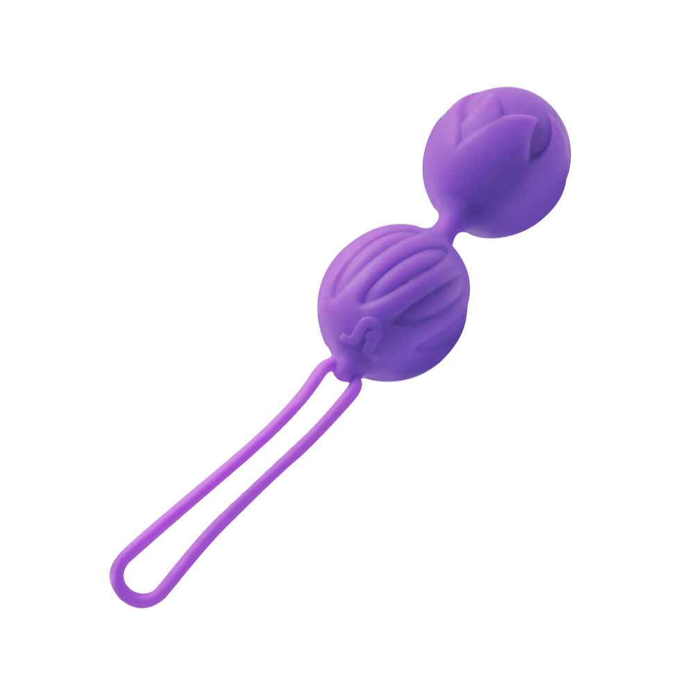 Вагінальні кульки adrien lastic geisha lastic balls mini violet (s), діаметр 3,4 см, маcа 85 г