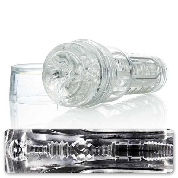 Мастурбатор fleshlight go torque, прозорий, компактний розмір