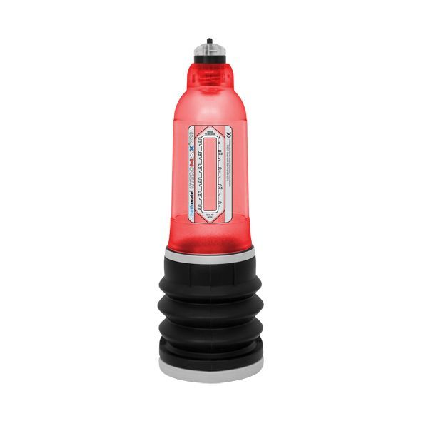 Гідропомпа bathmate hydromax 5 red, для члена довжиною від 7,5 до 12,5 см, діаметр до 4,5 см