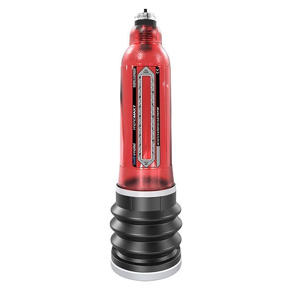 Гідропомпа bathmate hydromax 7 red, для члена довжиною від 12,5 до 18 см, діаметр до 5,2 см
