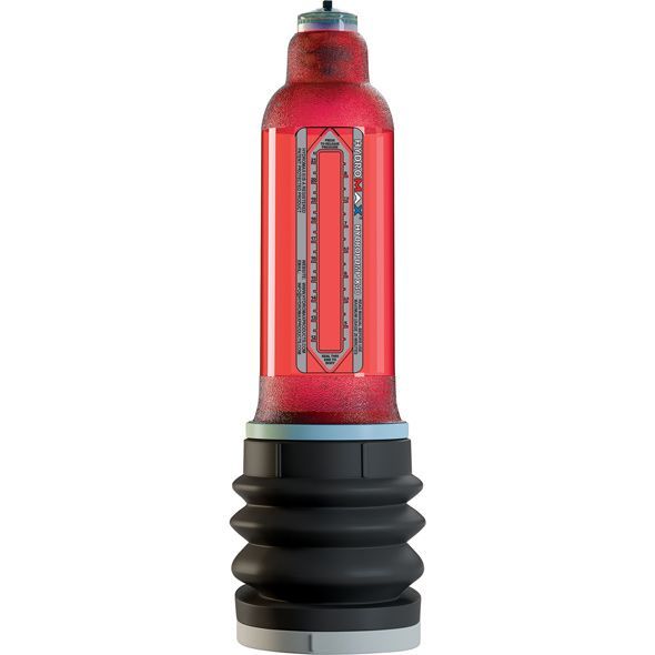 Гідропомпа bathmate hydromax 9 red, для члена довжиною від 18 до 23 см, діаметр до 5,5 см