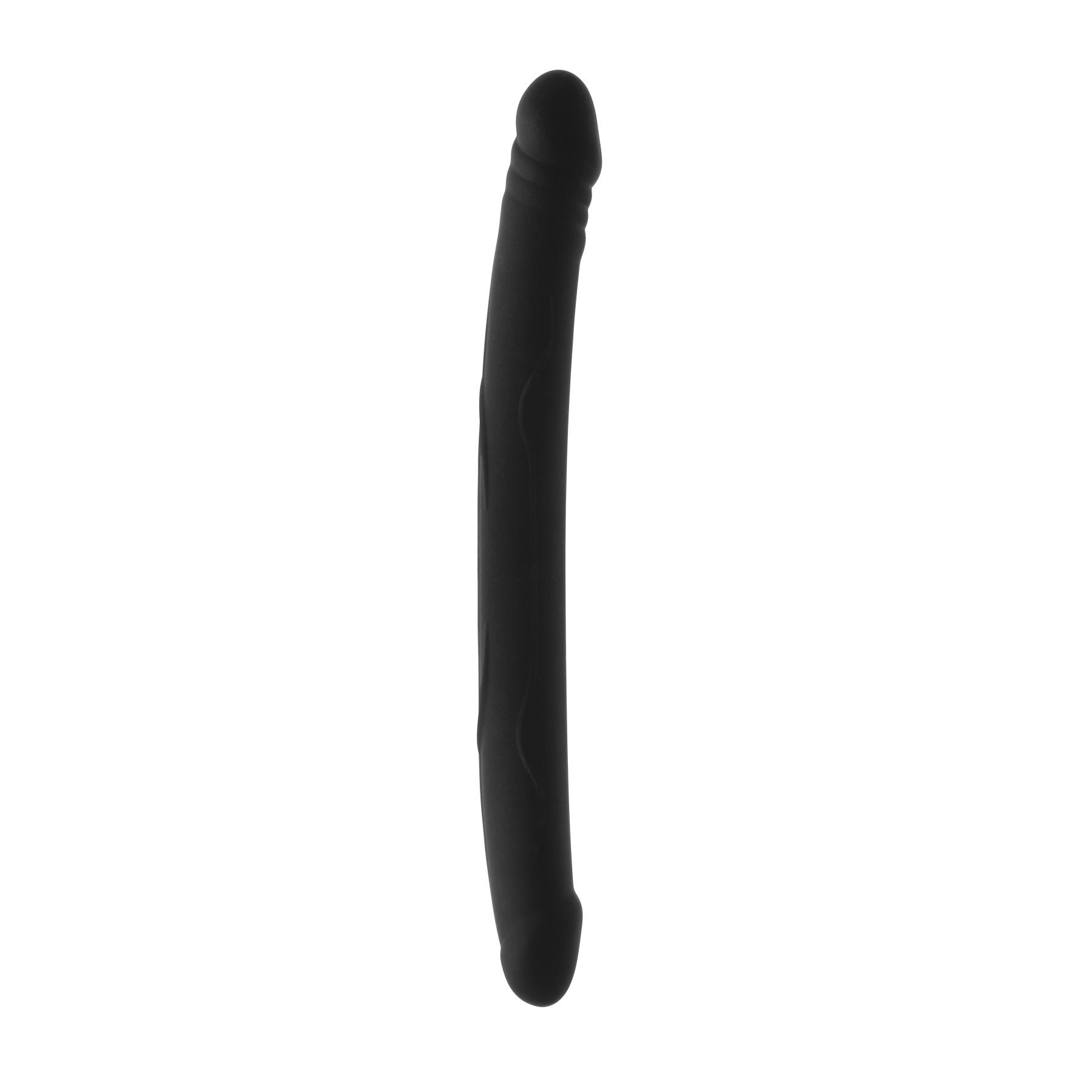 Фалоімітатор двосторонній dorcel real double do black, діаметр 4 см, довжина 42 см