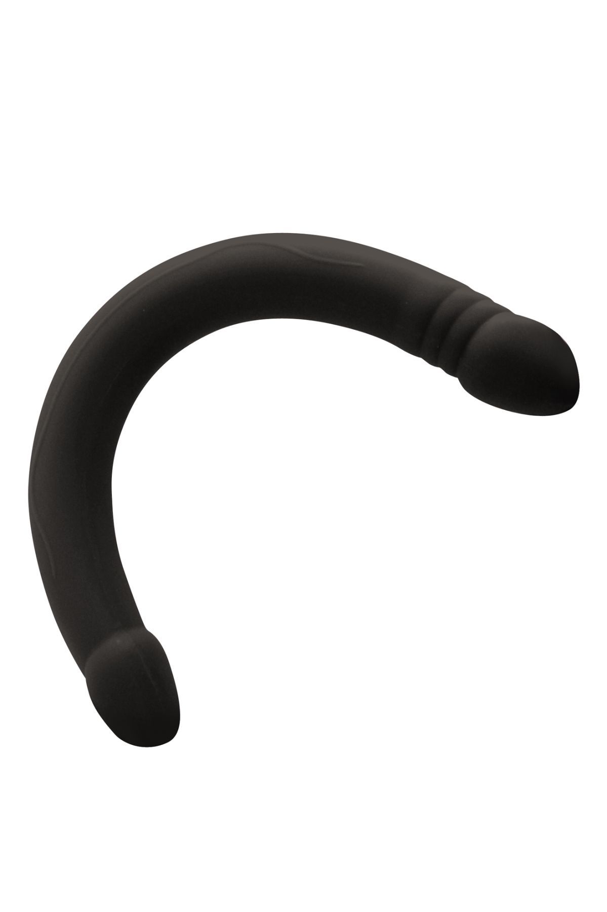 Фалоімітатор двосторонній dorcel real double do black, діаметр 4 см, довжина 42 см
