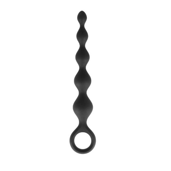 Анальний ланцюжок dorcel deep feel, силікон, макс. діаметр 2,5 см, пружна