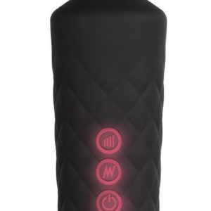 Мінівібромасажер dorcel wand wanderful black потужний, водонепроникний, 18 режимів роботи