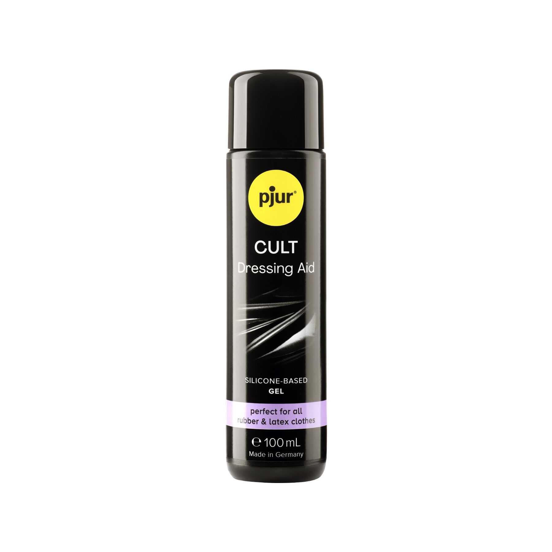 Змазка для латексу та гуми pjur cult dressing aid 100 мл, для полегшення надягання фетиш вбрання