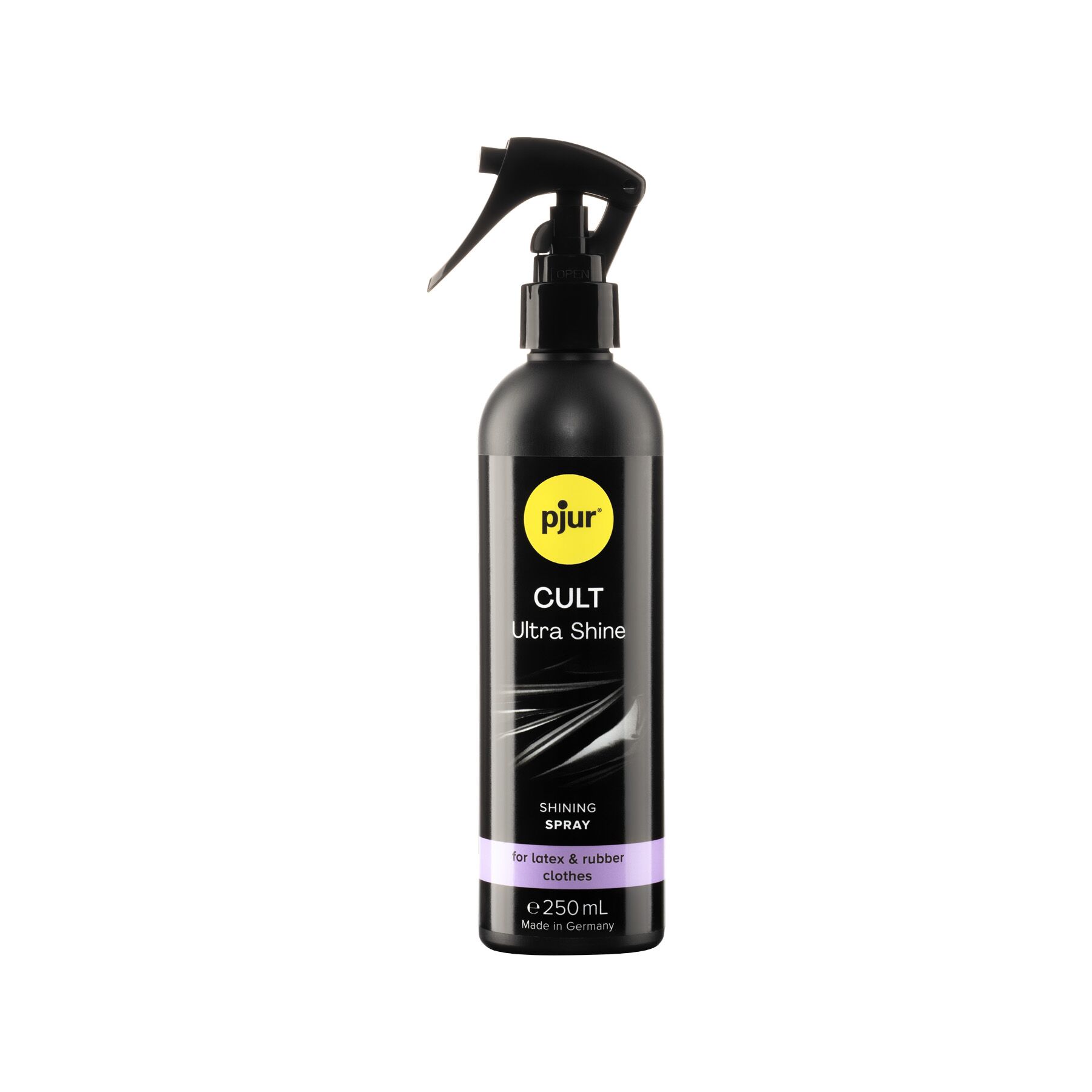 Спрей для догляду за одягом із гуми та латексу pjur cult ultra shine 250 мл, надає блиску