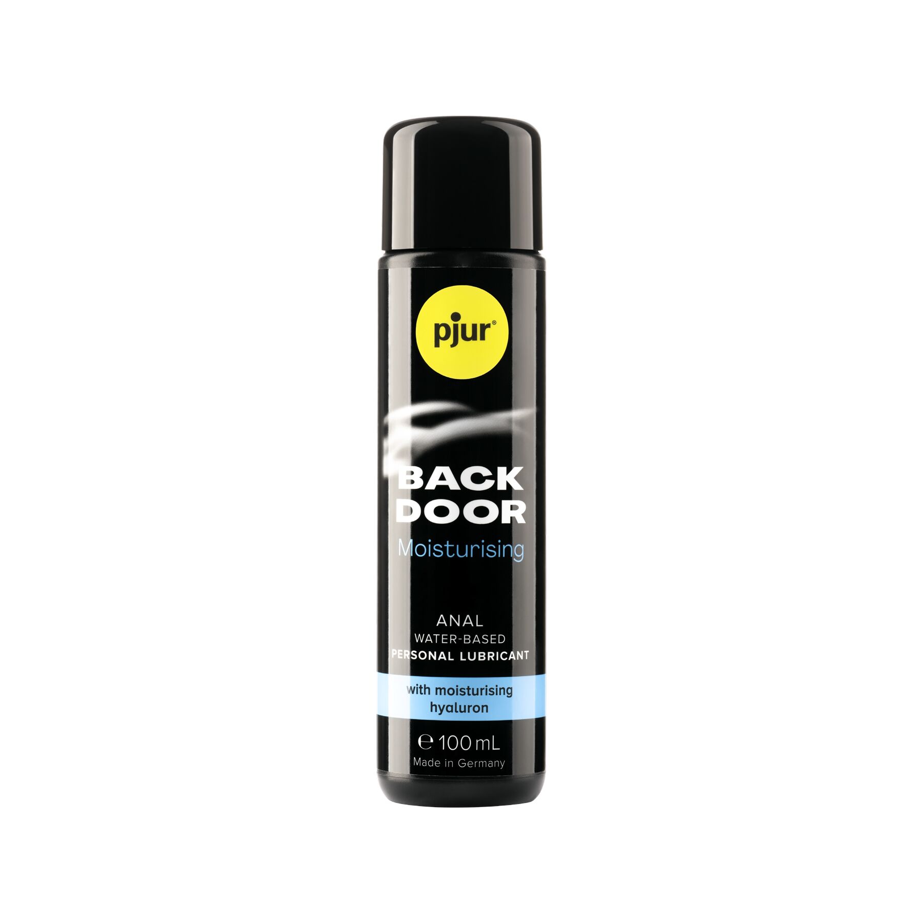 Анальний лубрикант pjur back door moisturising 100 мл, на водній основі, з гіалуроном, ефект силікону