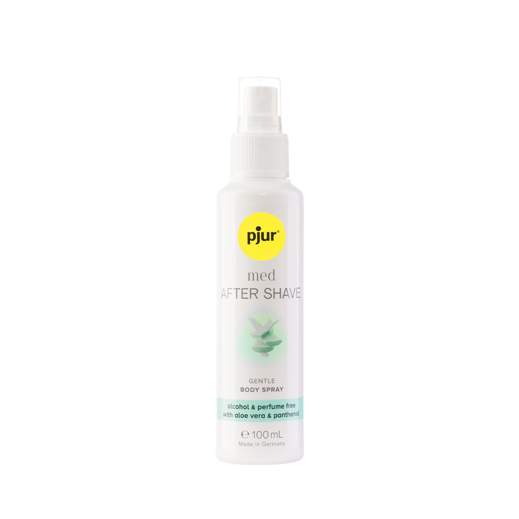Зволожувальний спрей після гоління pjur med after shave spray 100 мл, без спирту, з вітаміном b5 та алое