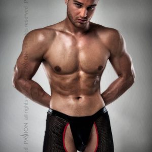 Чоловічі трусики шорти passion 012 thong black l/xl