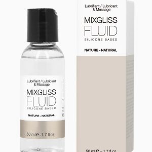 Лубрикант на силіконовій основі mixgliss fluid nature (50 мл) без запаху