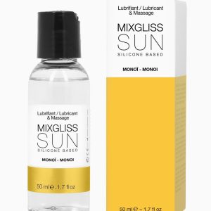 Лубрикант на силиконовій основі mixgliss sun monoi (50 мл) з ароматом олії Маноі