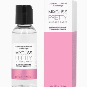 Лубрикант на силіконовій основі mixgliss pretty fleur cerisier (50 мл) з ароматом квіток вишні