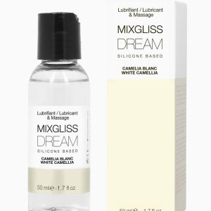 Лубрикант на силіконовій основі mixgliss dream camelia blanc (50 мл) з ароматом білої камелії