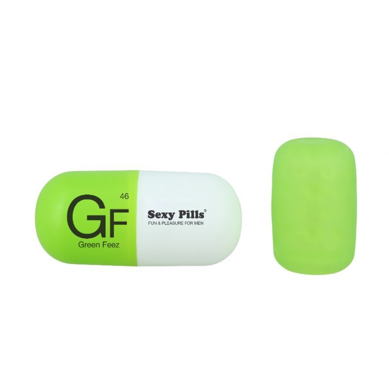 Мастурбатор пігулка love to love sexy pills green feez