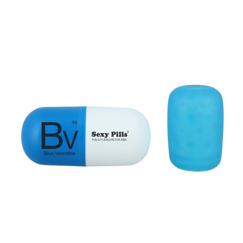 Мастурбатор пігулка love to love sexy pills blue valentine
