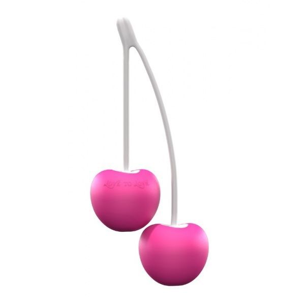 Вагінальні кульки love to love cherry love, діаметр 3,5 см, маса 77 г