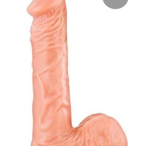 Фалоімітатор на присосці real body — real bruce flesh, tpe, діаметр 4,2 см