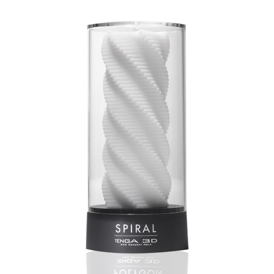 Мастурбатор tenga 3d spiral, дуже ніжний, з антибактеріального еластомеру зі сріблом