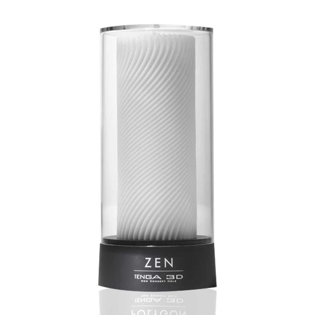 Мастурбатор tenga 3d zen, дуже ніжний, з антибактеріального еластомеру зі сріблом