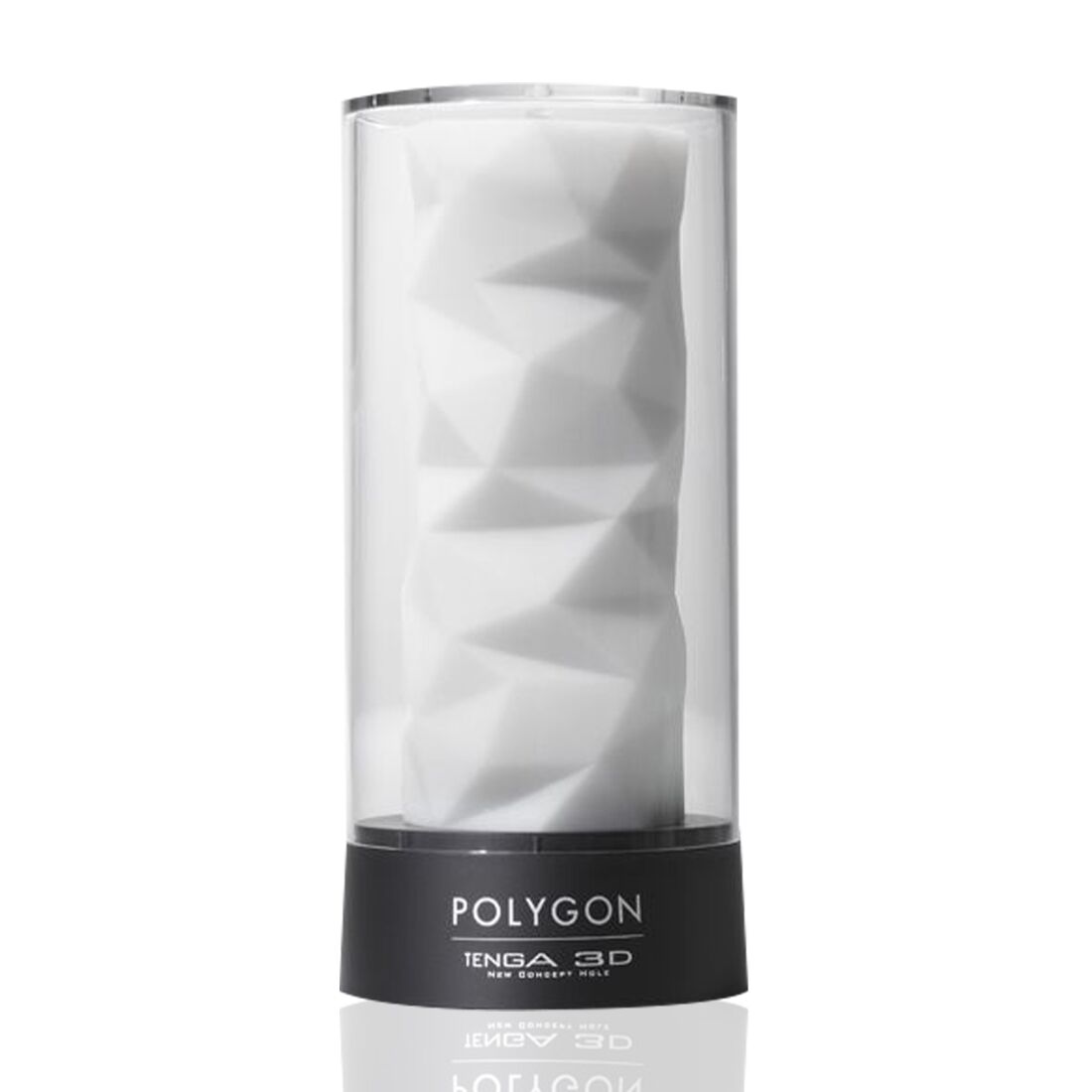 Мастурбатор tenga 3d polygon, дуже ніжний, з антибактеріального еластомеру зі сріблом