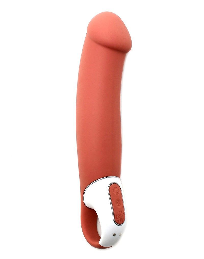 Потужний вібратор satisfyer vibes master, гнучкий літій силікон, 12 режимів роботи, діаметр 46 мм