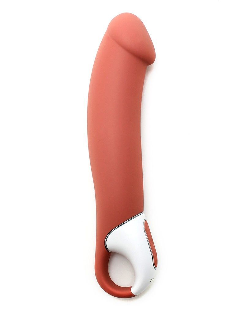 Потужний вібратор satisfyer vibes master, гнучкий літій силікон, 12 режимів роботи, діаметр 46 мм