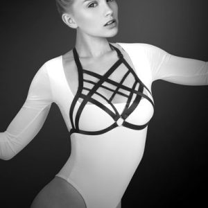 Портупея на груди bijoux pour toi clara, еластичний поліестер
