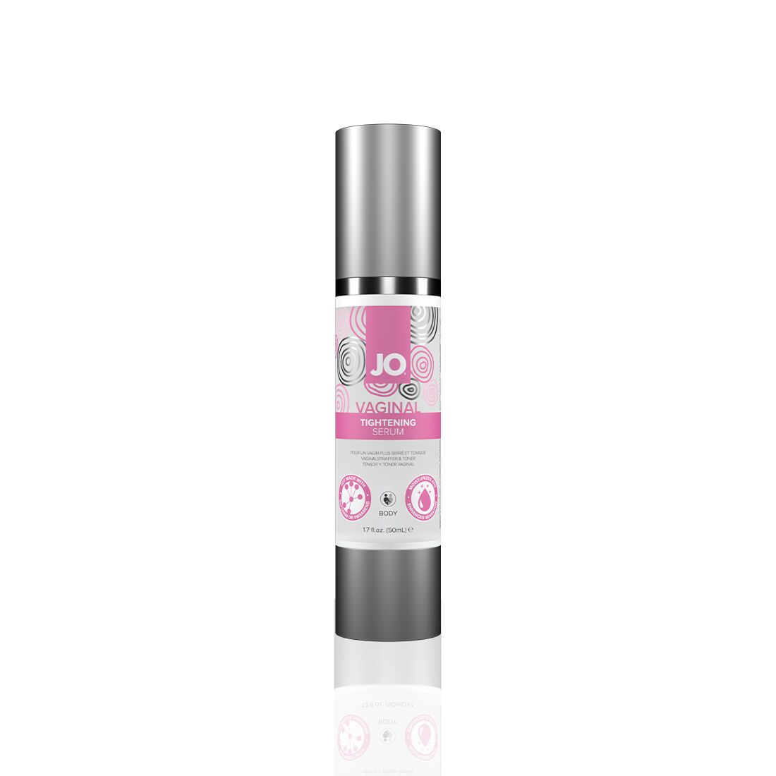 Гель для звуження піхви jo vaginal tightening serum (50 мл) з охолоджувально вібрувальним еф.