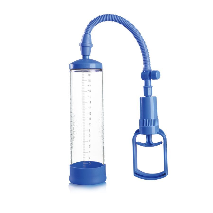 Вакуумна помпа з ручним насосом men powerup blue