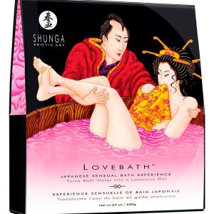 Гель для ванни shunga lovebath – dragon fruit 575 г, робить воду ароматним желе зі spa ефектом