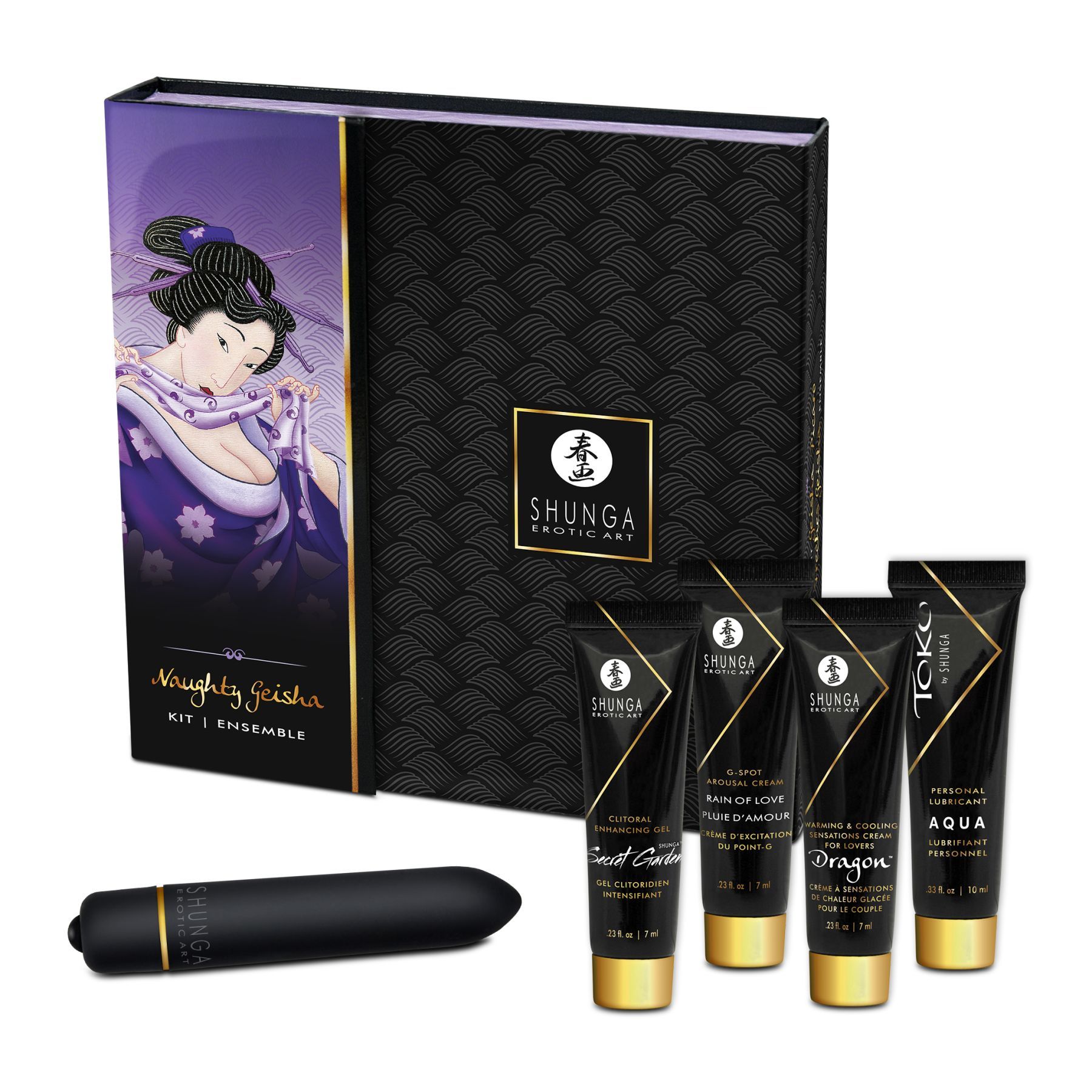 Подарунковий набір shunga naughty geisha: невичерпне джерело збудження
