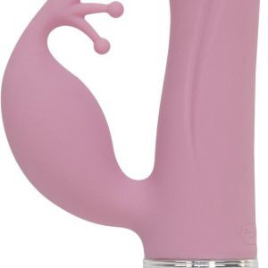 Розкішний вібратор кролик pillow talk kinky pink з кристалом Сваровські, потужний