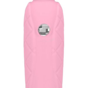 Розкішний вібромасажер pillow talk cheeky pink з кристалом swarovsky, плавне підвищення потужності