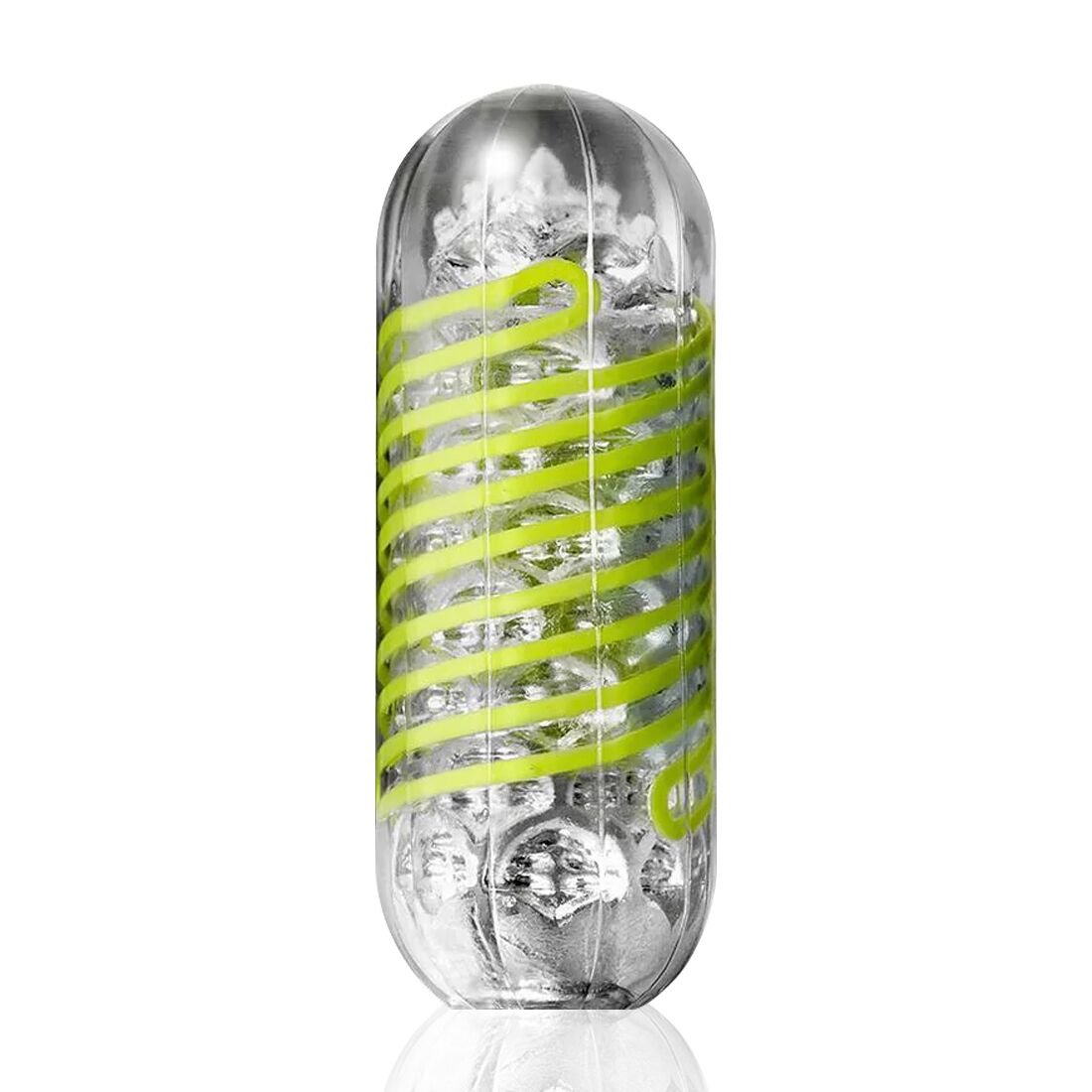 Мастурбатор tenga spinner 03 shell з пружною стимулювальною спіраллю всередині