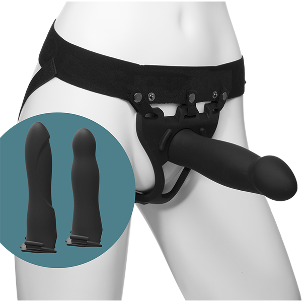 Набір для страпона doc johnson body extensions be ready black