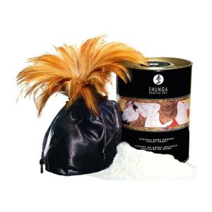 Смачна пудра для оральних пестощів shunga sweet snow body powder – honey of the nymphs (228 гр)