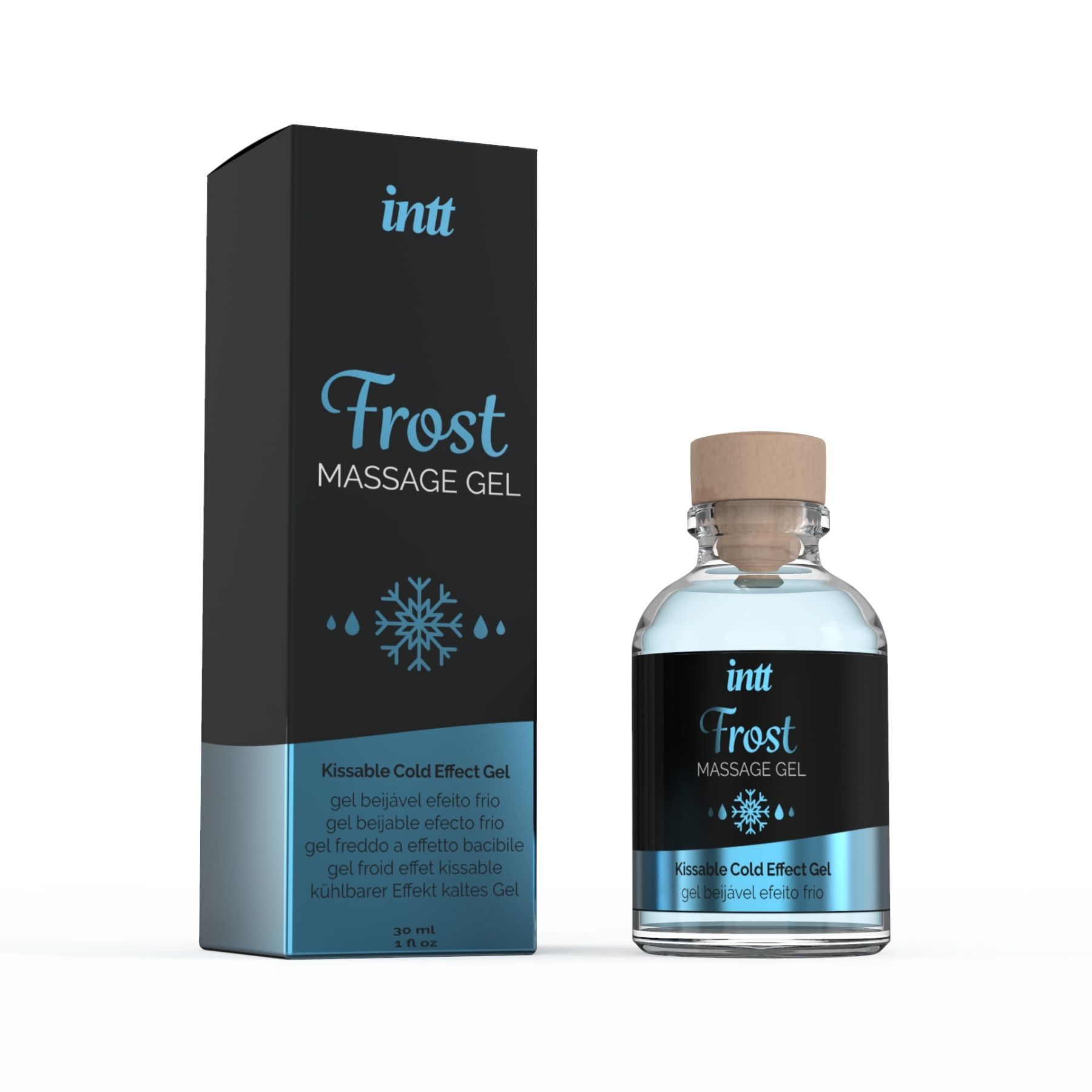Масажний гель для інтимних зон intt frost (30 мл) охолоджувально зігрівальний