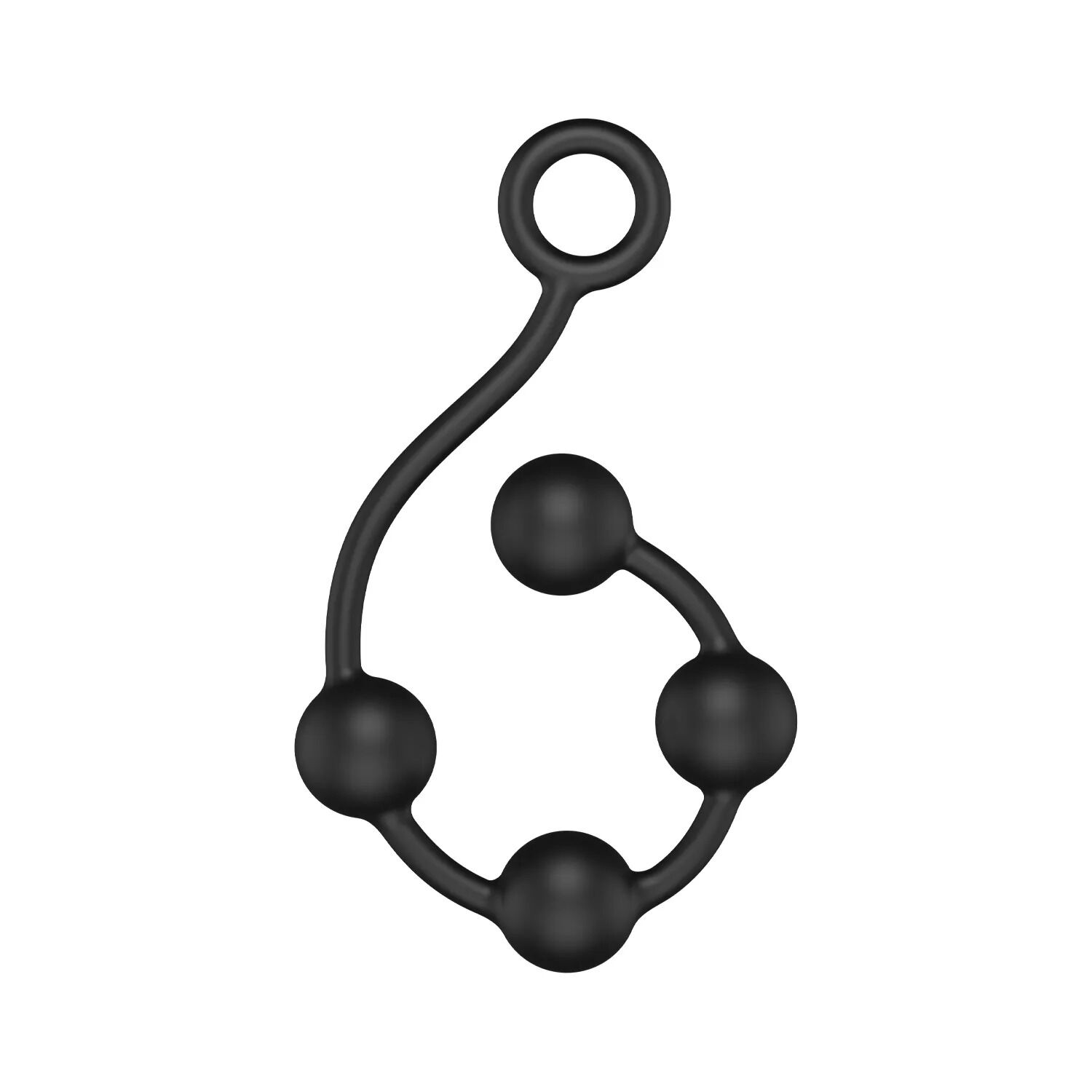 Анальні кульки nexus excite medium anal beads, силікон, макс. діаметр 2,5 см