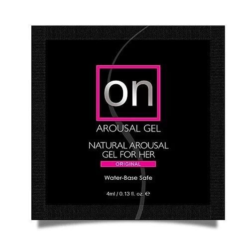 Пробник збудливого гелю sensuva on for her arousal gel originall (4 мл)