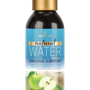 Змазка на водній основі sensuva natural water based apple candy (125мл) без гліцерину та парабенів