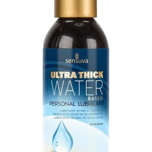 Густа змазка sensuva ultra thick water based (125 мл) на водній основі, без гліцерину та парабенів
