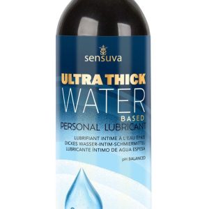 Густа змазка sensuva ultra thick water based (240 мл) на водній основі, без гліцерину та парабенів