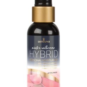 Змазка водно силіконова sensuva hybrid cotton candy (57 мл) без цукру, можна для оральних пестощів