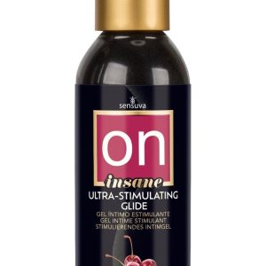 Збуджувальна змазка на гібридній основі sensuva ultra stimulating on insane cherry pop (125 мл)