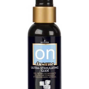 Збуджувальна змазка на гібридній основі sensuva ultra stimulating on insane ice (57 мл)
