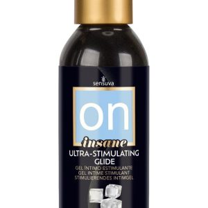 Збуджувальна змазка на гібридній основі sensuva ultra stimulating on insane ice (125 мл)