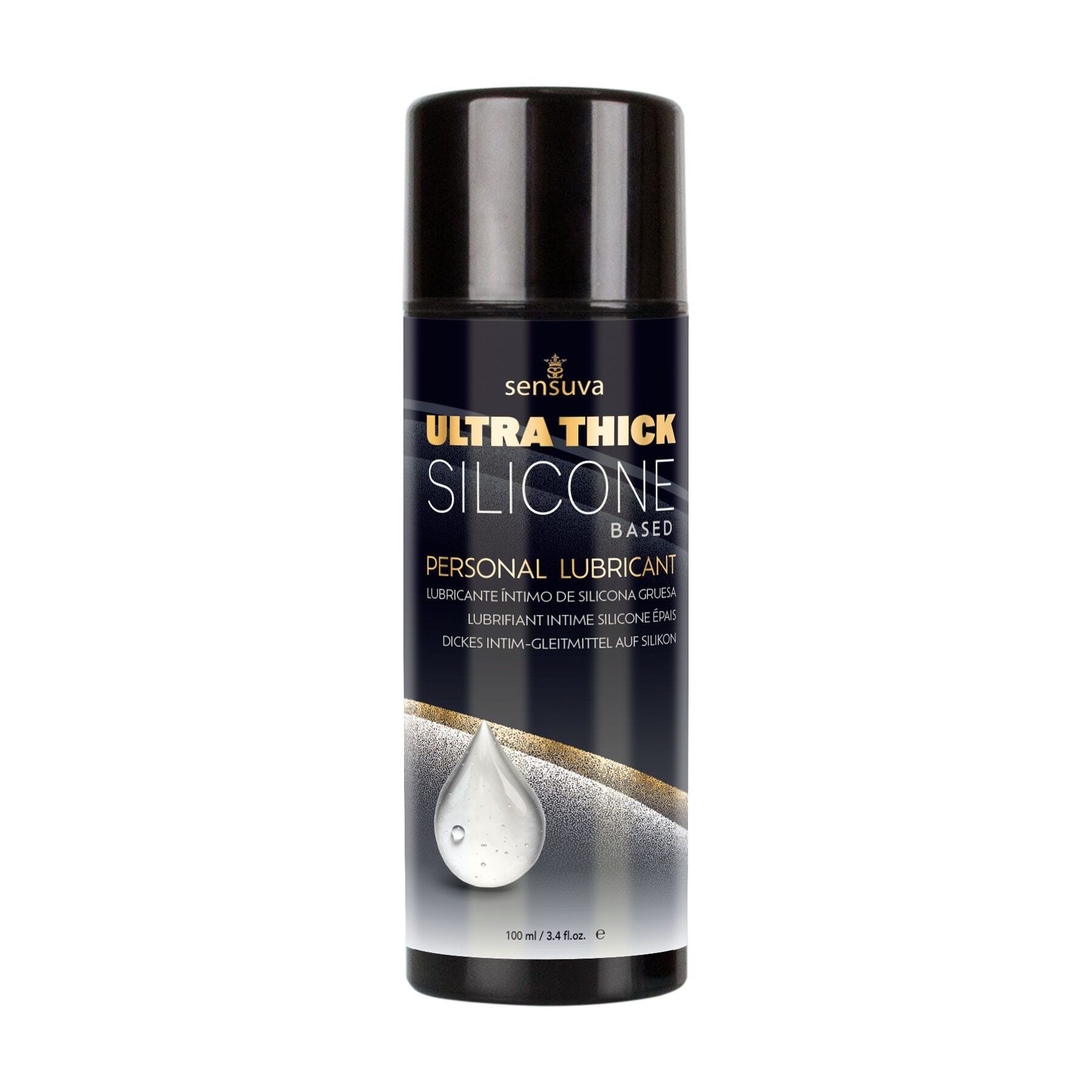Густа силіконова змазка sensuva ultrathick silicone (100 мл) без гліцерину, парабенів і ментолу