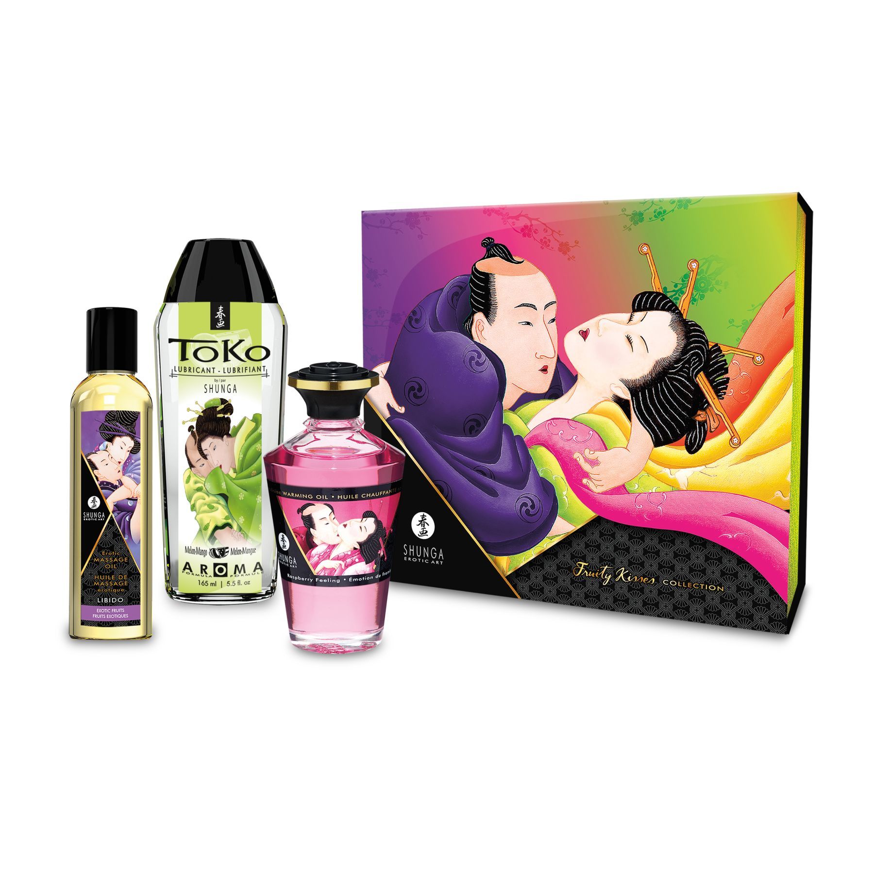 Подарунковий набір shunga fruity kisses: фруктово ягідне задоволення
